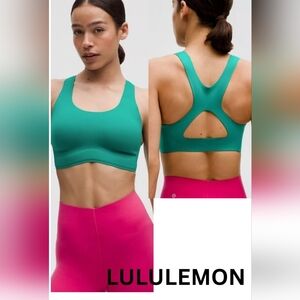 NWT - Lululemon Athletica Teal Sports Bra
